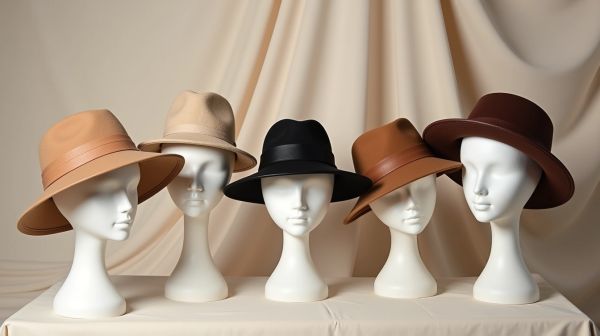 Six formes de chapeaux et la morphologie de visage qui va avec chacune